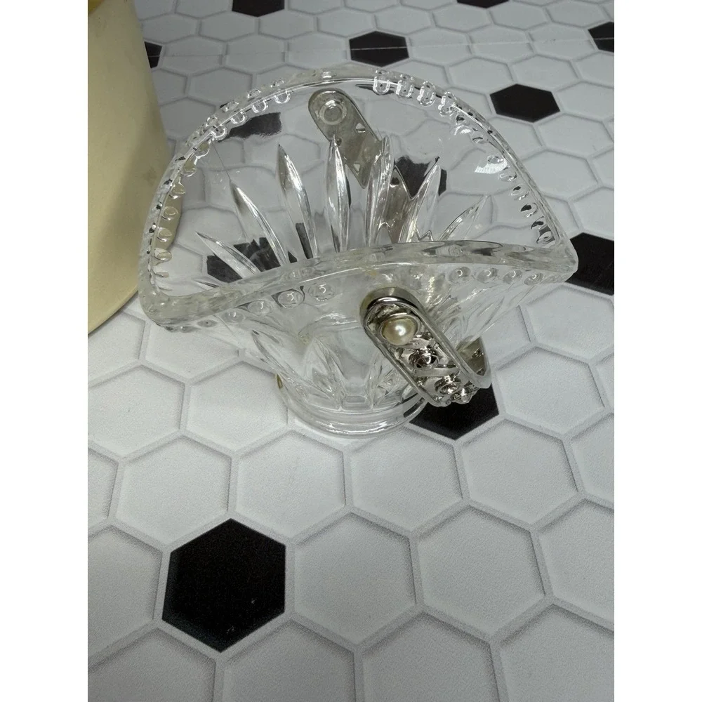 Lenox Pave Jewels‎ Crystal Collection Mini Basket with Original Box